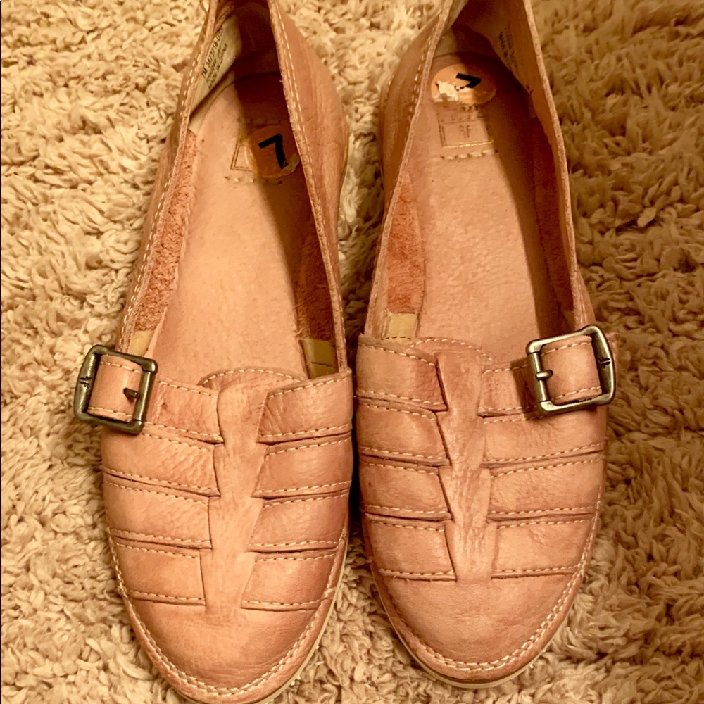 Frye sandals.